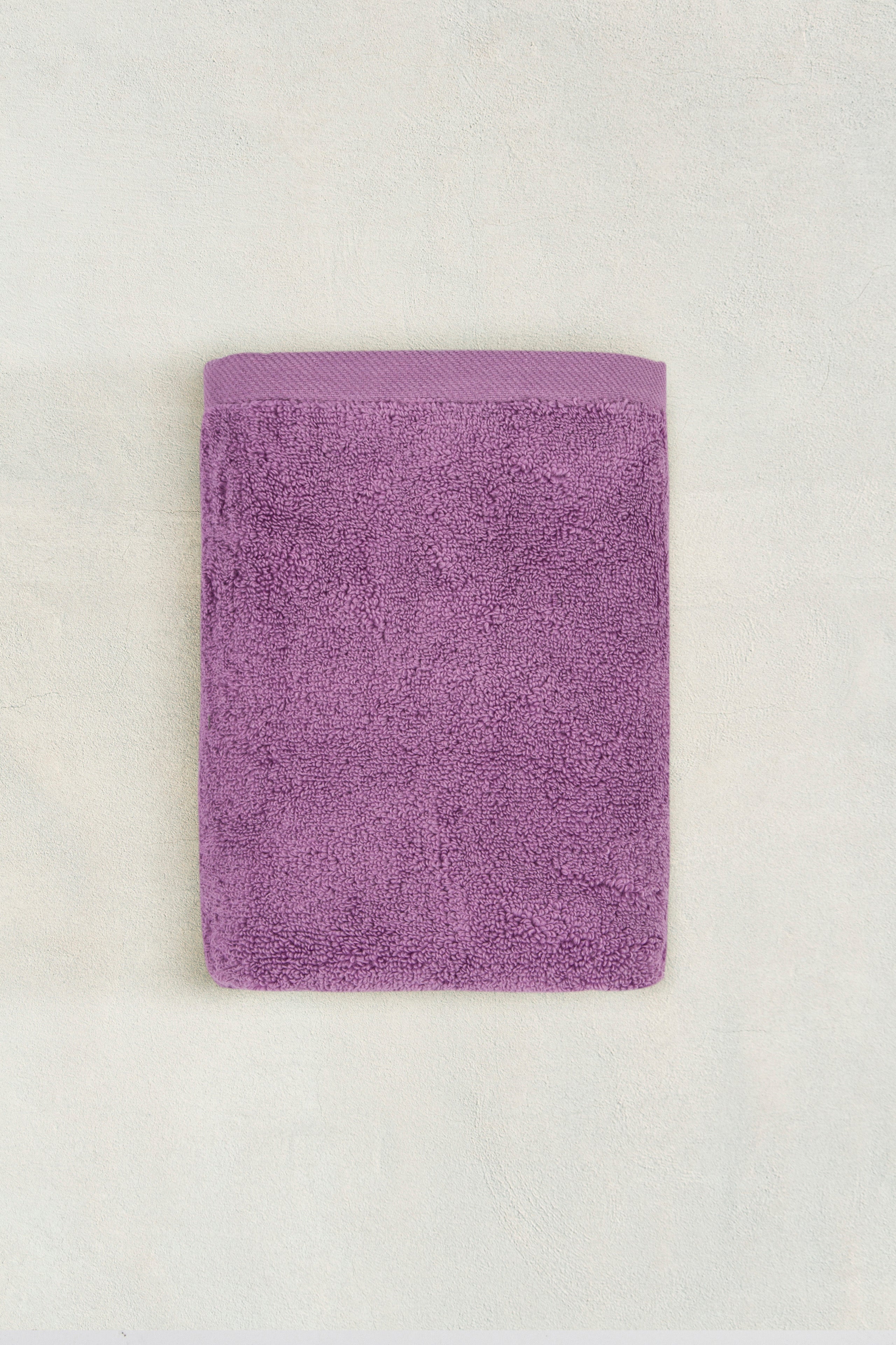 İRYA-Colet Banyo Havlusu 90X150 Cm Lila-Havlu & Havlu Setleri-1-Milagron.com