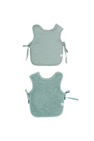 İRYA-Colors Of Joy 2'Li Organik Pamuk Müslin Bebek Önlük Seti Mint-Önlük-2-Milagron.com