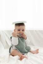 İRYA-Colors Of Joy 2'Li Organik Pamuk Müslin Bebek Önlük Seti Mint-Önlük-3-Milagron.com