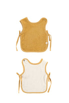 Irya-Colors Of Joy 2'li Organik Pamuk Müslin Bebek önlük Seti Hardal-Bebek Önlüğü-6-Milagron.com