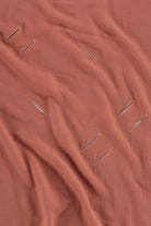 Irya-Colors Of Joy Organik Pamuk Müslin 2 Katlı Puset örtüsü Kiremit 85x85-Bebek Battaniyesi-6-Milagron.com