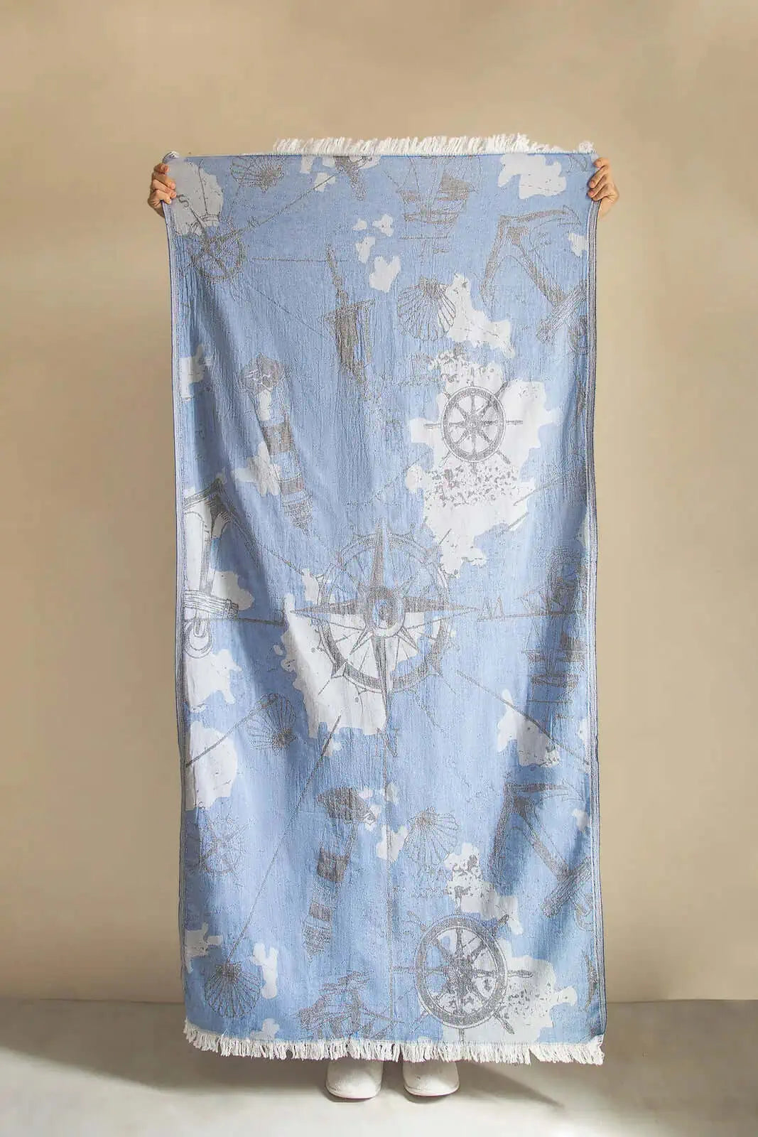 İRYA-Compass Peştamal 90X170-Havlu & Havlu Setleri-2-Milagron.com