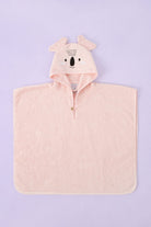 İRYA-Cutie Çift Taraflı Çocuk Panço Pembe-Panço-3-Milagron.com