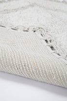 Irya-Dale 2’li Takım Banyo Paspası %100 Pamuk 40x60 + 60x90 Gri-Banyo Paspası-6-Milagron.com