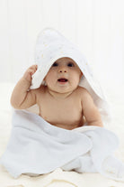 Irya-Dreamer Organik Pamuk Müslin Bebek Kundak Beyaz 75x75-Kundak-3-Milagron.com