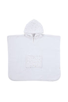 Irya-Dreamer Organik Pamuk Müslin Detaylı çocuk Panço Beyaz-Çocuk Pançosu-2-Milagron.com