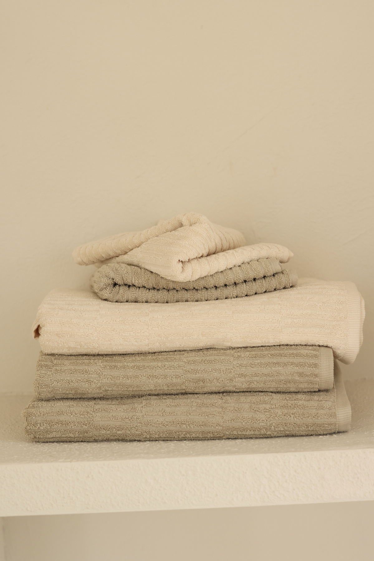 İRYA-Earth Büyük Banyo Havlusu 90x150 Cm Bej-Havlu & Peştamal-1-Milagron.com