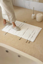 İRYA-Earth Tekli Banyo Paspası %100 Pamuk 60X100 Cm Yeşil-Paspas-1-Milagron.com