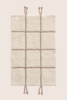 İRYA-Elani Tekli Banyo Paspası %100 Pamuk 50X80 Cm Bej-Paspas-4-Milagron.com