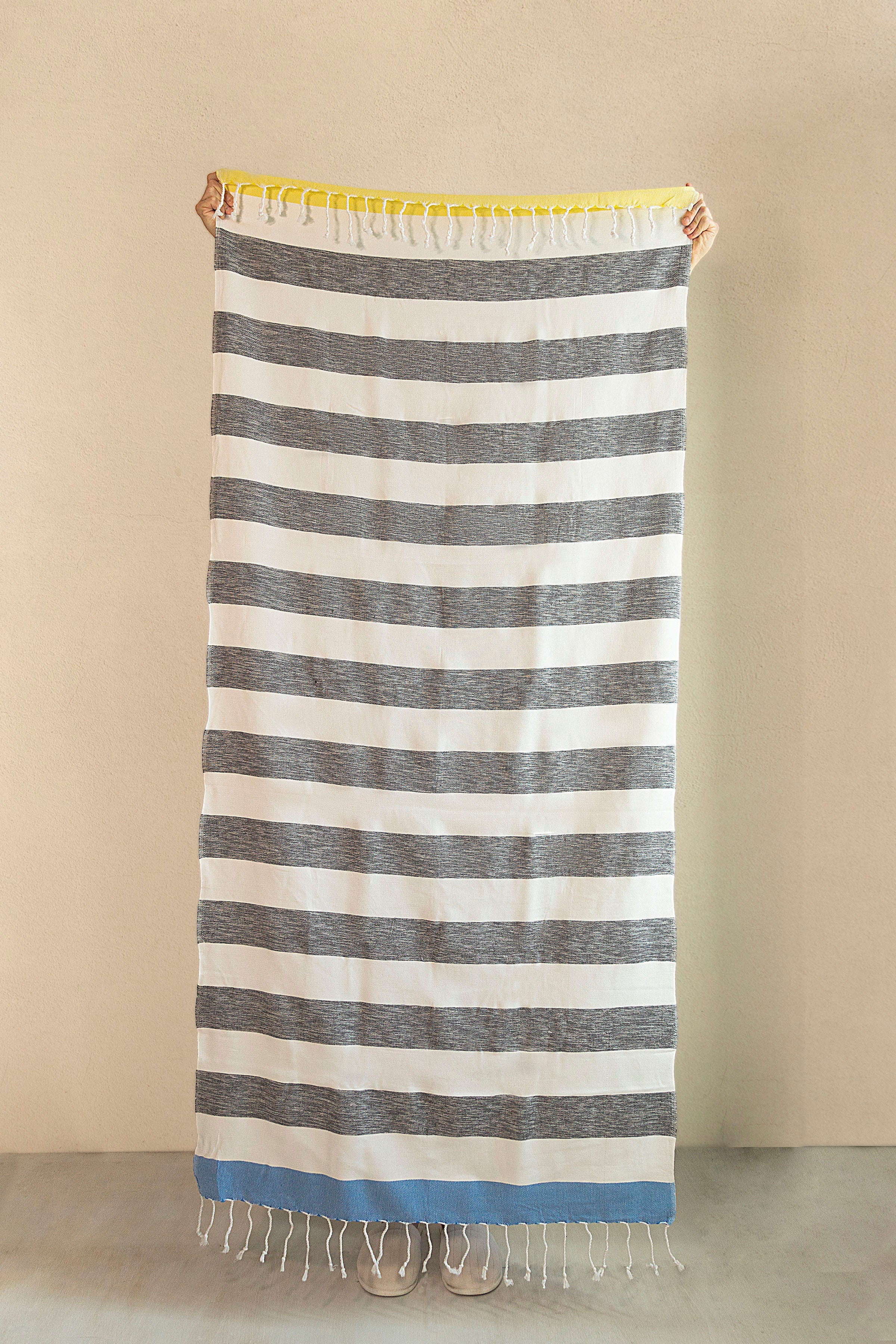 Irya-Elena Peştamal 90x170 Sarı-Peştamal-1-Milagron.com