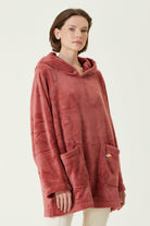 Irya-Es Parla Bloom Panço Kiremit-Giyilebilir Battaniye-2-Milagron.com