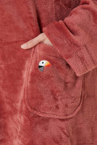 Irya-Es Parla Bloom Panço Kiremit-Giyilebilir Battaniye-4-Milagron.com