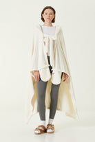 Irya-Es Parla Hope Giyilebilir Battaniye Ekru-Giyilebilir Battaniye-2-Milagron.com