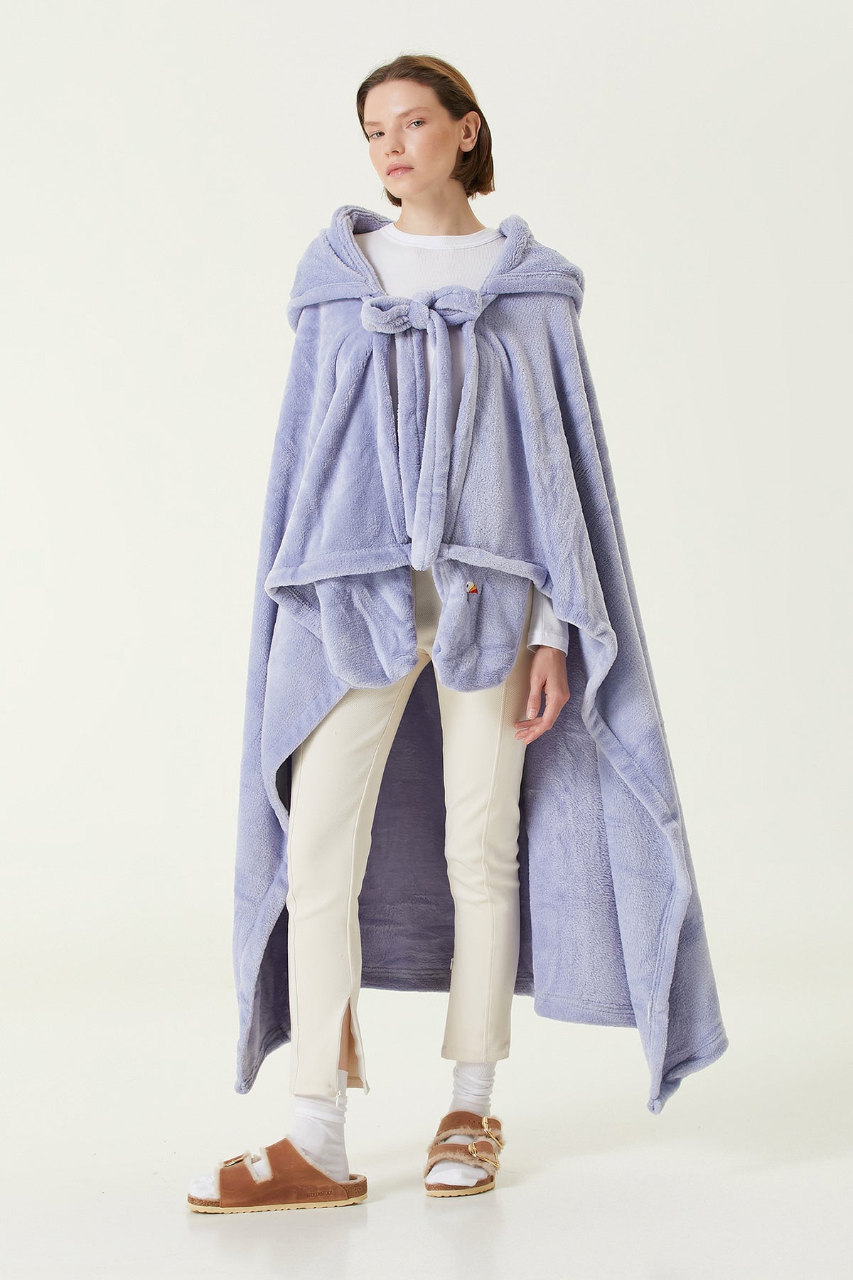 Irya-Es Parla Hope Giyilebilir Battaniye Mavi-Giyilebilir Battaniye-1-Milagron.com