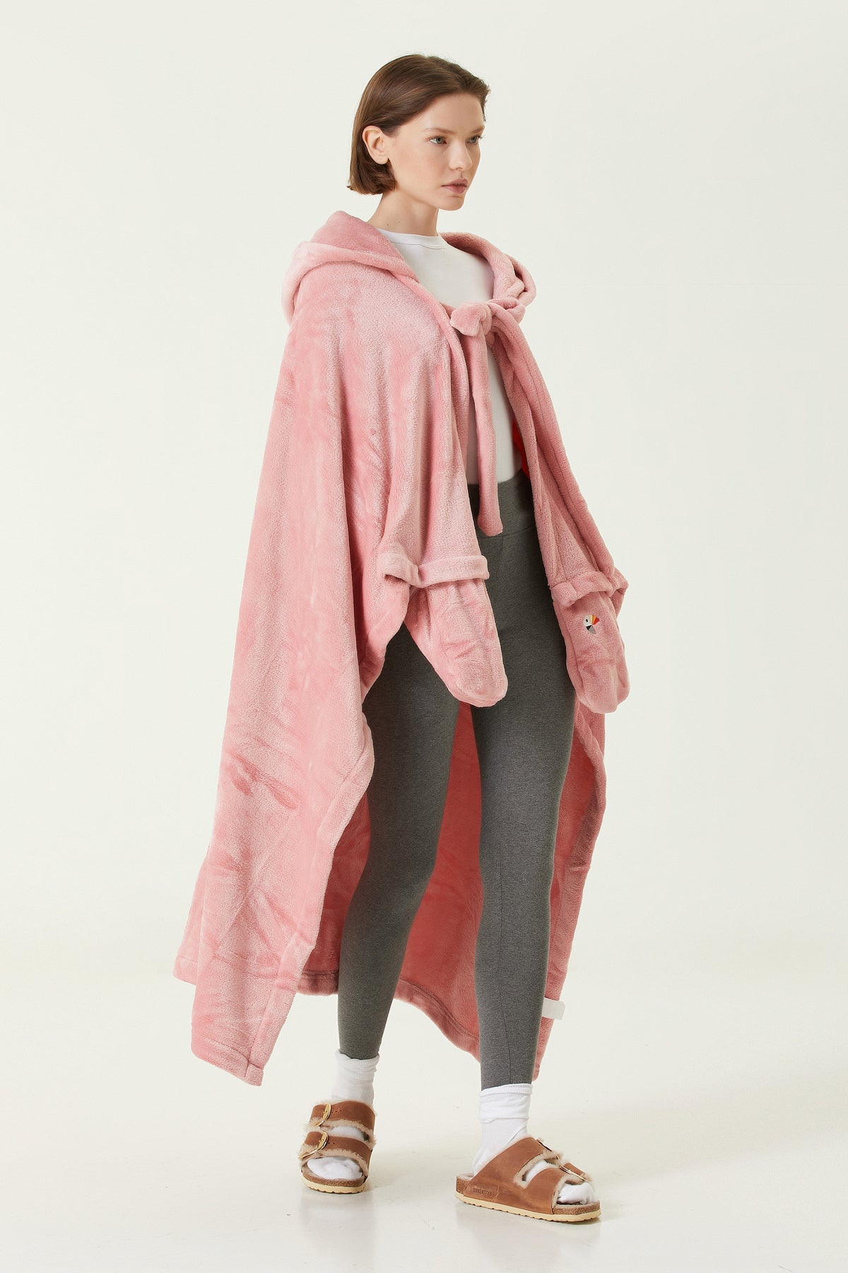 Irya-Es Parla Hope Giyilebilir Battaniye Pembe-Giyilebilir Battaniye-3-Milagron.com