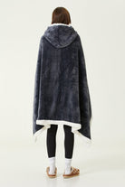 Irya-Es Parla Karmen Giyilebilir Battaniye Antrasit-Giyilebilir Battaniye-4-Milagron.com