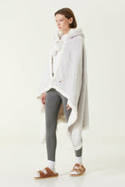 Irya-Es Parla Karmen Giyilebilir Battaniye Gri-Giyilebilir Battaniye-2-Milagron.com