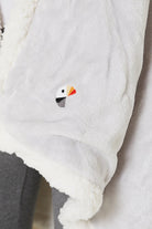 Irya-Es Parla Karmen Giyilebilir Battaniye Gri-Giyilebilir Battaniye-4-Milagron.com