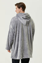 Irya-Es Parla Lexi Panço Gri-Giyilebilir Battaniye-5-Milagron.com