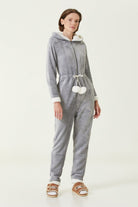 Irya-Es Parla Lole Tulum Gri-Giyilebilir Battaniye-1-Milagron.com