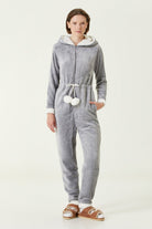 Irya-Es Parla Lole Tulum Gri-Giyilebilir Battaniye-2-Milagron.com