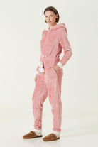 Irya-Es Parla Lole Tulum Pembe-Giyilebilir Battaniye-2-Milagron.com