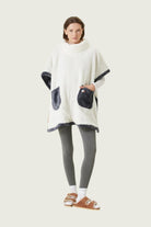 Irya-Es Parla Sierra Panço Antrasit Oversize-Giyilebilir Battaniye-1-Milagron.com