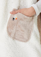 Irya-Es Parla Sierra Panço Bej Oversize-Giyilebilir Battaniye-3-Milagron.com