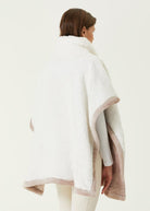 Irya-Es Parla Sierra Panço Bej Oversize-Giyilebilir Battaniye-6-Milagron.com