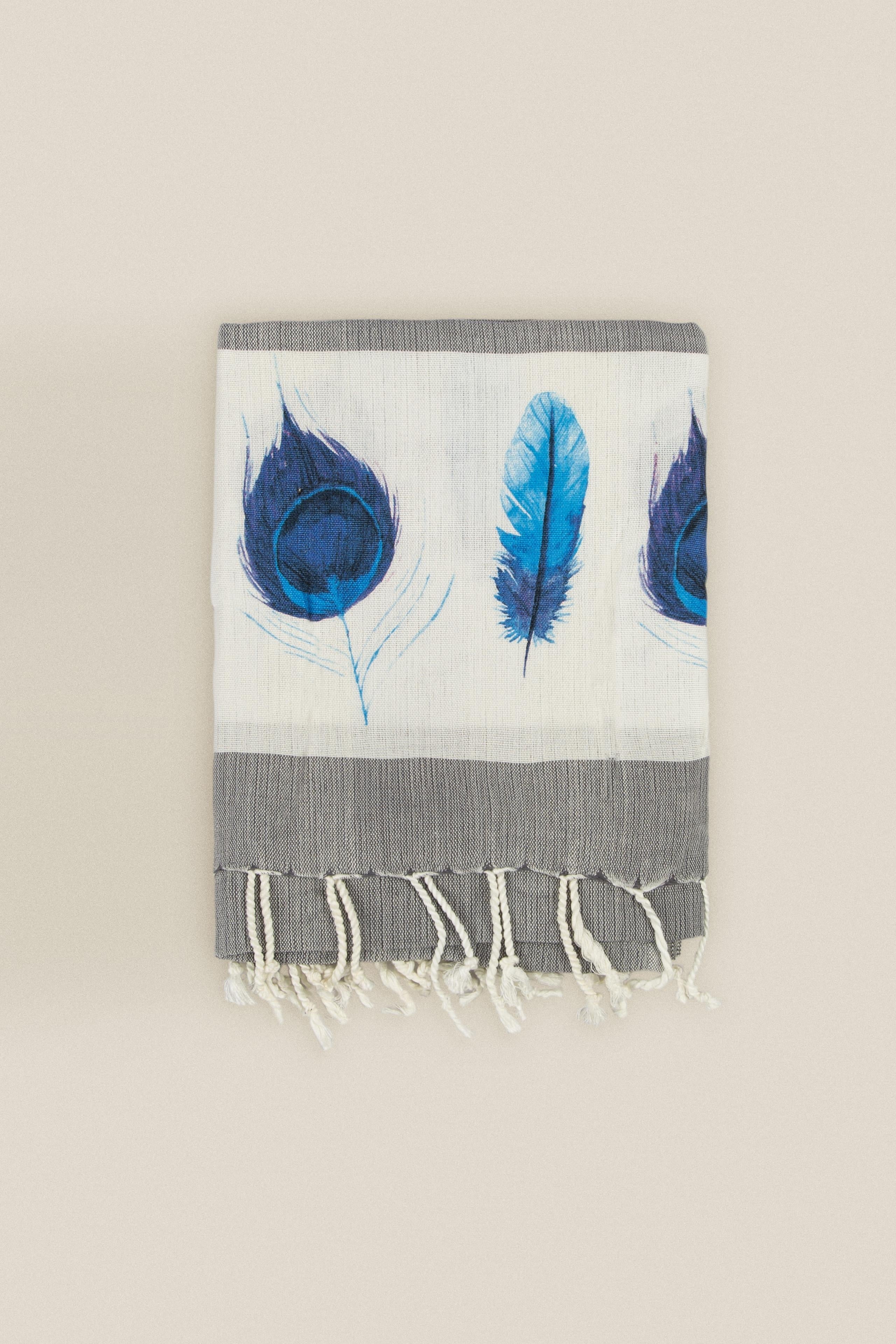 Irya-Gızem Peştemal Füme 90x170-Peştamal-2-Milagron.com