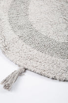 Irya-Hana 2’li Takım Banyo Paspası %100 Pamuk 40x60 + 60x90 Gri-Banyo Paspası-7-Milagron.com