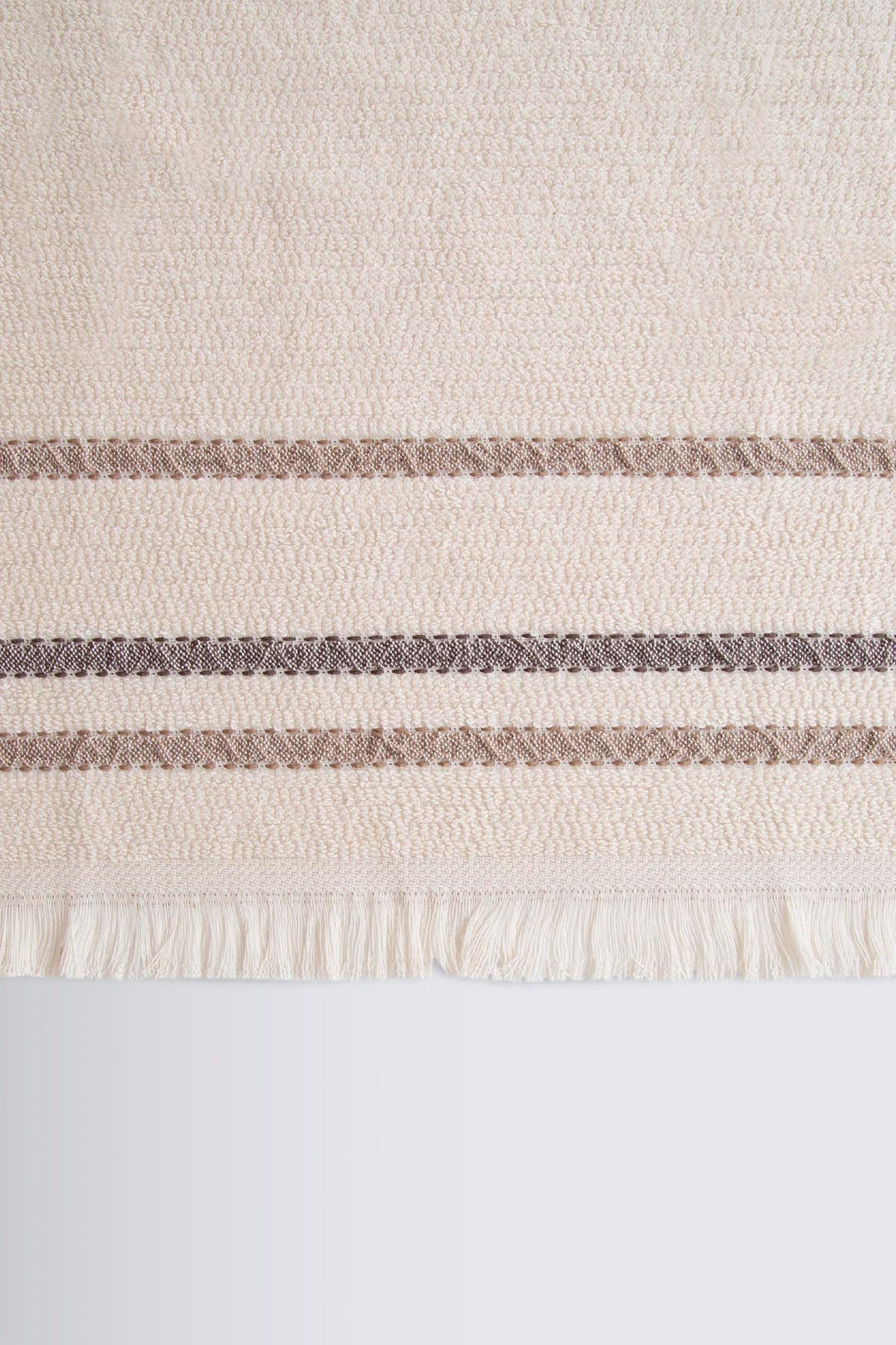İRYA-İNtegra Banyo Havlusu 90X150 Cm Bej-Havlu & Havlu Setleri-3-Milagron.com