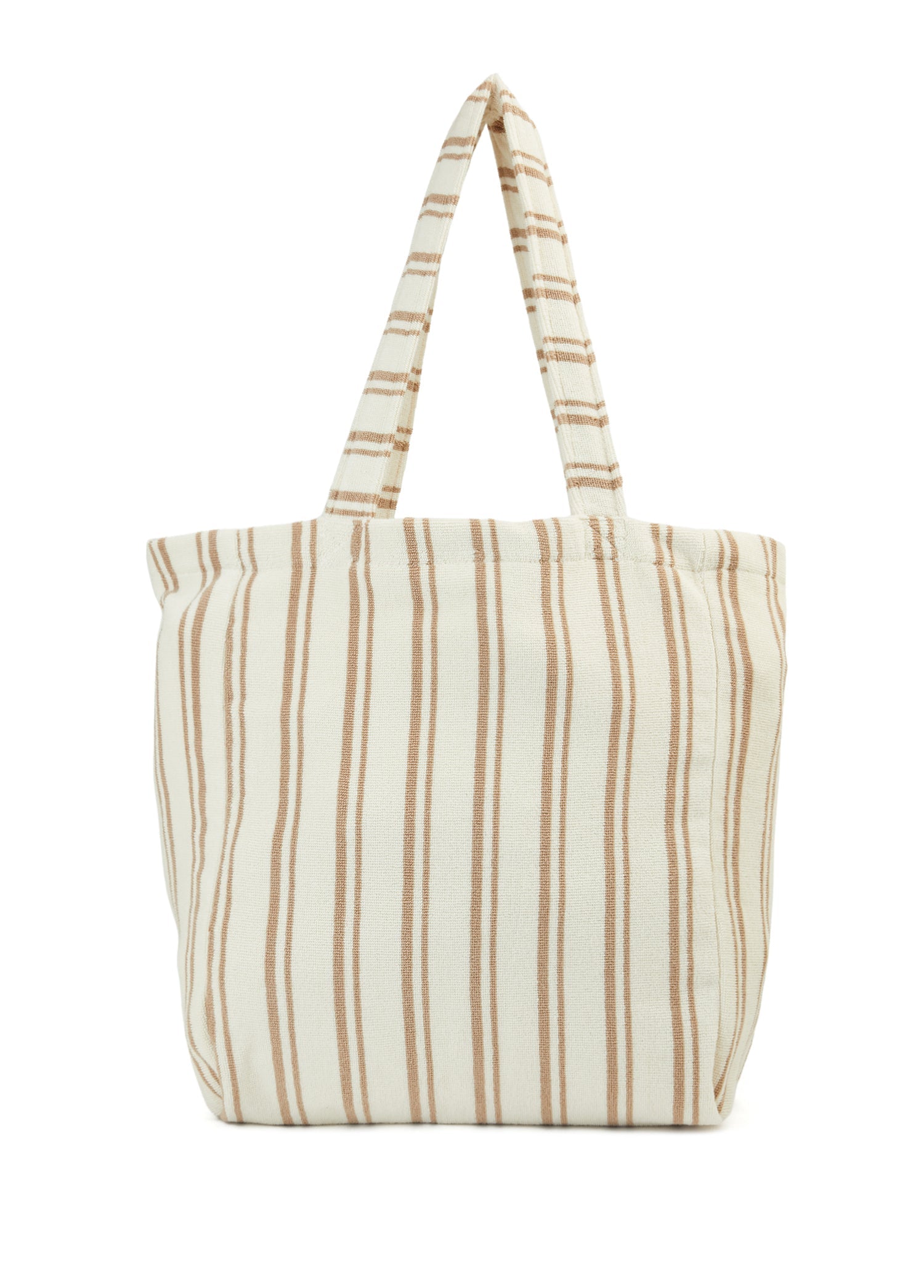 İRYA-In Lines İPliği Boyalı Büyük Çanta Mocha-Tote Bag-5-Milagron.com