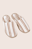 İRYA-In Lines İPliği Boyalı Unisex Terlik Mocha-Sandalet & Terlik-5-Milagron.com