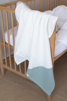 Irya-Joy Of Colors Organik Pamuk 4 Katlı Müslin örtü Mint 100x100-Bebek Battaniyesi-1-Milagron.com