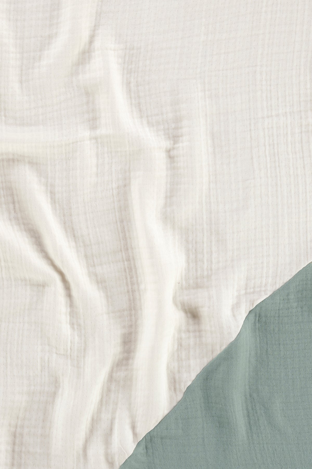 Irya-Joy Of Colors Organik Pamuk 4 Katlı Müslin örtü Mint 100x100-Bebek Battaniyesi-4-Milagron.com