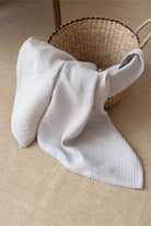 Irya-Joy Of Colors Organik Pamuk 4 Katlı Müslin Yatak örtüsü Gri 100x100-Bebek Battaniyesi-4-Milagron.com