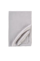 Irya-Joy Of Colors Organik Pamuk 4 Katlı Müslin Yatak örtüsü Gri 100x100-Bebek Battaniyesi-5-Milagron.com