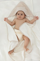 İRYA-Joy Of Colors Organik Pamuk Müslin Bebek Kundak Bej 75X75-Kundak-1-Milagron.com