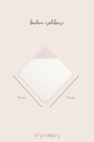 İRYA-Joy Of Colors Organik Pamuk Müslin Bebek Kundak Bej 75X75-Kundak-5-Milagron.com