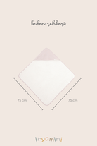 Irya-Joy Of Colors Organik Pamuk Müslin Bebek Kundak Bej 75x75-Kundak-5-Milagron.com