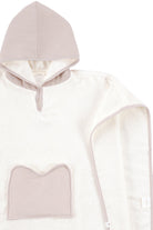 Irya-Joy Of Colors Organik Pamuk Müslin Detaylı çocuk Panço Bej-Çocuk Pançosu-7-Milagron.com