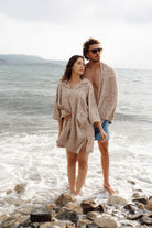 Kayora %100 Pamuk Unisex Plaj Pançosu Sand Beige