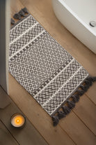 İRYA-King Tekli Banyo Paspası %100 Pamuk 60X90 Antrasit-Paspas-1-Milagron.com
