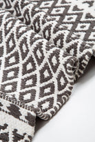 Irya-King Tekli Banyo Paspası %100 Pamuk 60x90 Antrasit-Banyo Paspası-3-Milagron.com