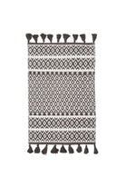 Irya-King Tekli Banyo Paspası %100 Pamuk 60x90 Antrasit-Banyo Paspası-5-Milagron.com