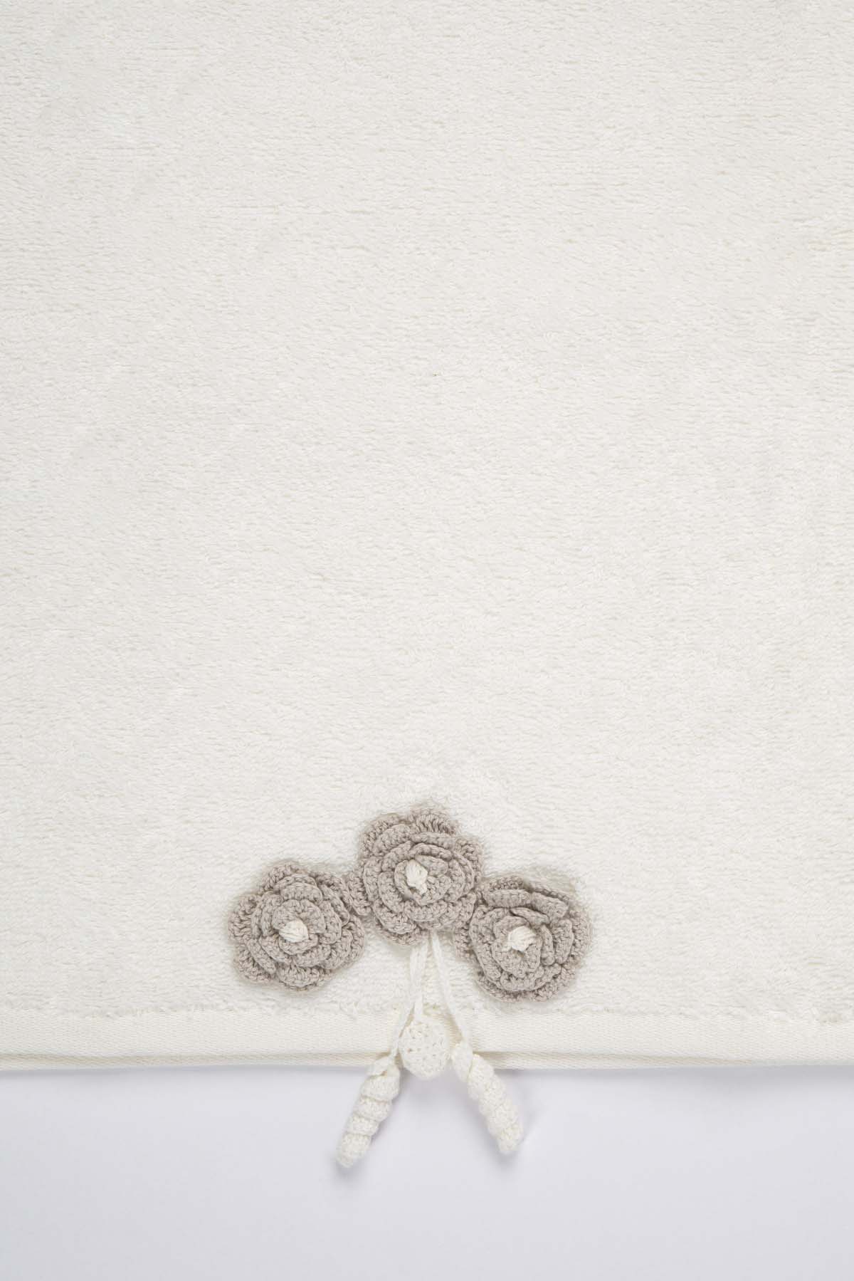 Irya-Labelle Banyo Havlusu 90x150 Cm Ekru-Havlu-3-Milagron.com