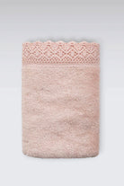 İRYA-Lacy Banyo Havlusu 90X150 Cm Pembe-Havlu & Havlu Setleri-1-Milagron.com