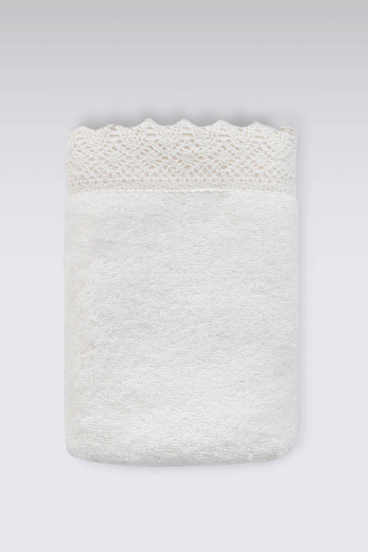 Irya-Lacy Banyo Havlusu 90x150 Cm Ekru-Havlu-1-Milagron.com