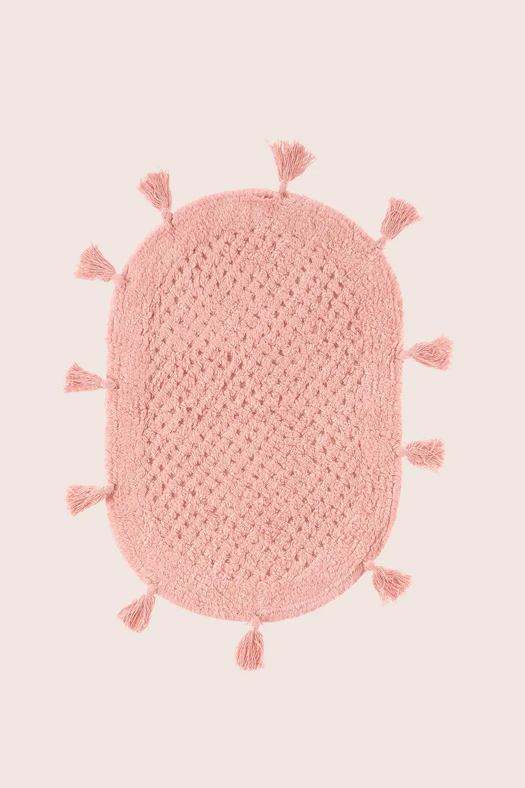 İRYA-Lampetie | Elora Tekli Banyo Paspası 40X60 Pembe-Paspas-2-Milagron.com